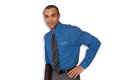 Mens Long Slv Wrinkle-Free Oxford